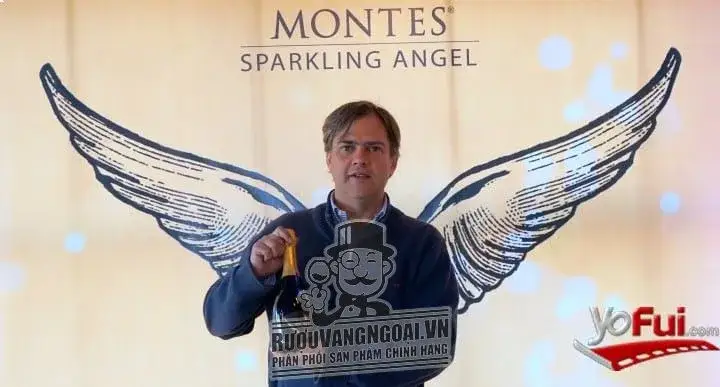 Rượu Vang nổ Montes Sparkling Angel Brut