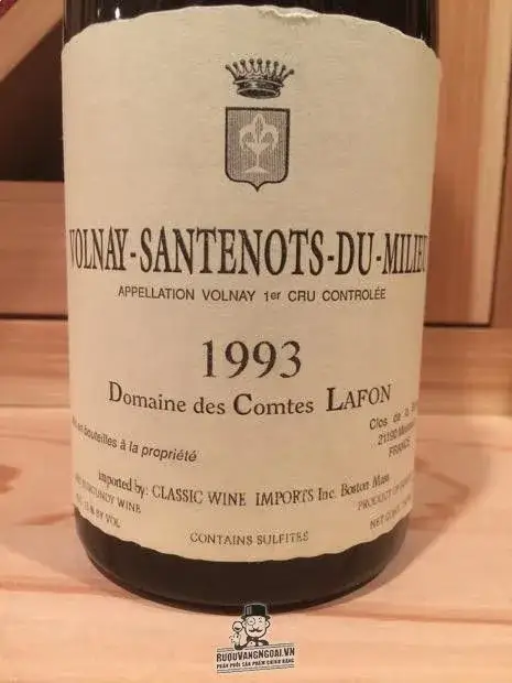 Vang Pháp Volnay Santenots du Milieu Domaine des Comtes Lafon
