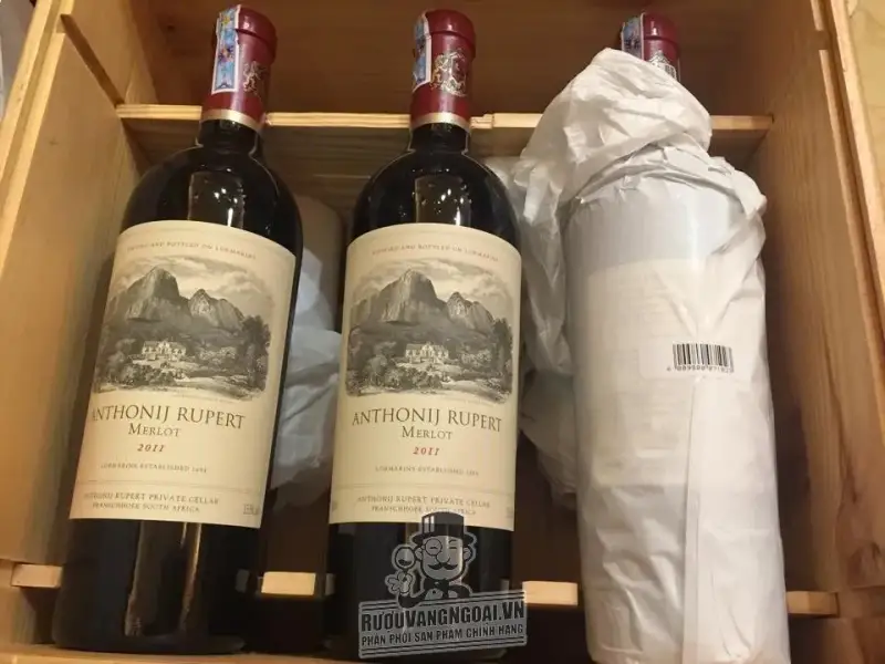 Rượu Vang Nam Phi ANTHONIJ RUPERT MERLOT