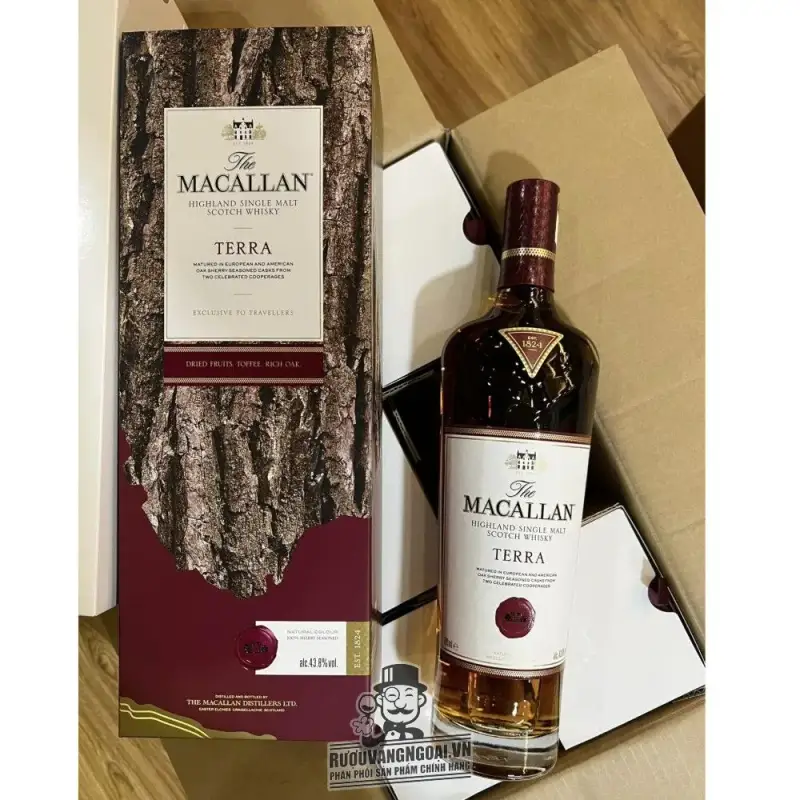 Giá ruou macallan terra ml