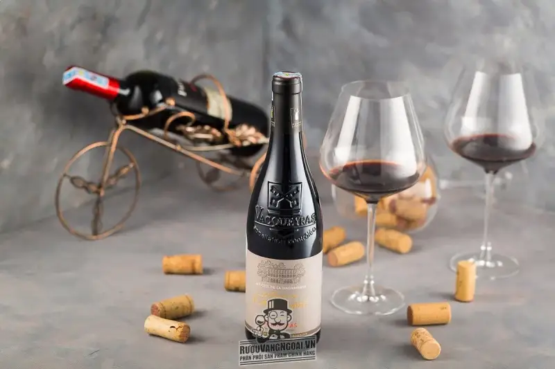 Vang Pháp VACQUEYRAS DOMAINE DE CHANTEGUT