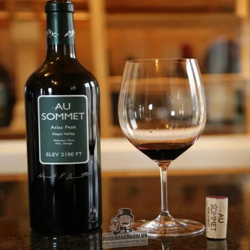 Vang Mỹ AU SOMMET ATLAS PEAK NAPA VALLEY