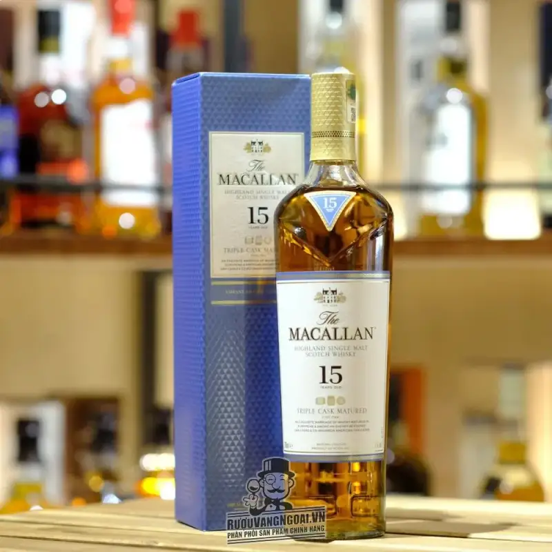 Rượu Macallan 15 Triple Cask thượng hạng