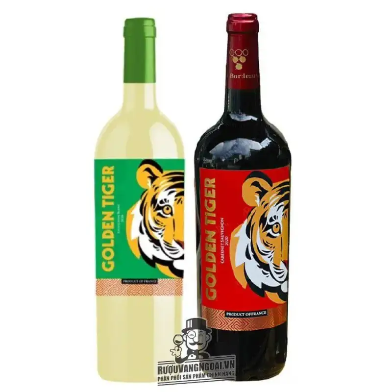 Rượu Vang Pháp Golden Tiger - Vang Hổ Vàng uống ngon
