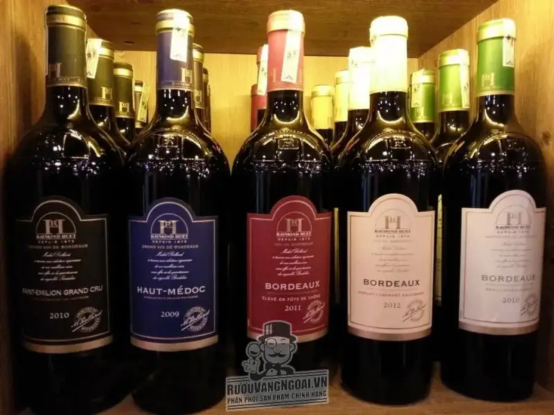 Vang Pháp Bordeaux Raymond Huet Eleve En Futs De Chene
