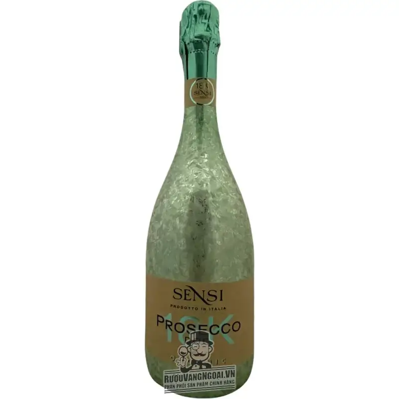 Rượu Vang Ý Sensi 18K Organic Prosecco DOC Brut cao cấp
