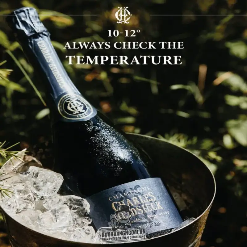 Mua ruou champagne charles heidsieck brut reserve giá rẻ tại Hà Nội
