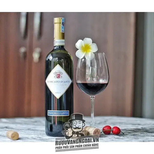Vang ngọt Ý MOSCATO D‘asti Francesco Capetta