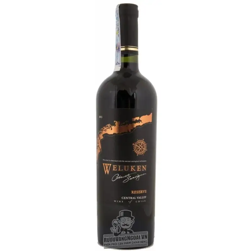 Vang Chile Weluken CS Rerseve Cabernet Sauvignon