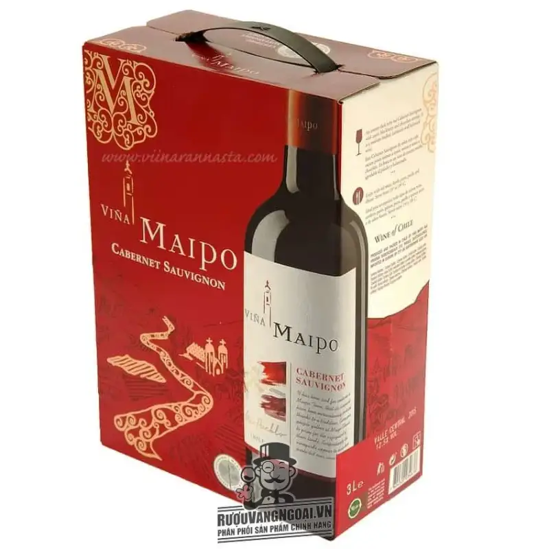 Vang Bịch Chile Vina Maipo Mi Pueblo Sauvignon Bib 3L