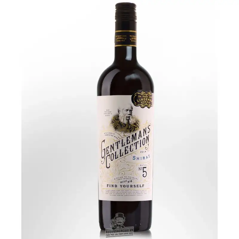 Vang Úc LINDEMAN GENTLEMANS COLLECTION SHIRAZ 5