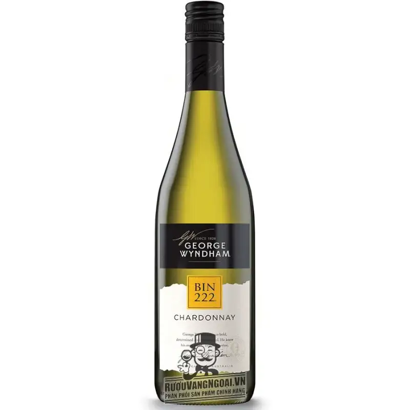 Rượu vang Bin 222 George Wyndham Chardonnay cao cấp