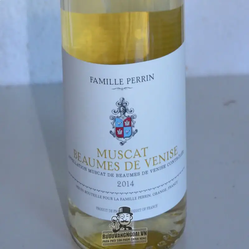 Địa chỉ bán vang phap muscat beaumes de venise famille perrin chinh hang giá rẻ tại Hà Nội