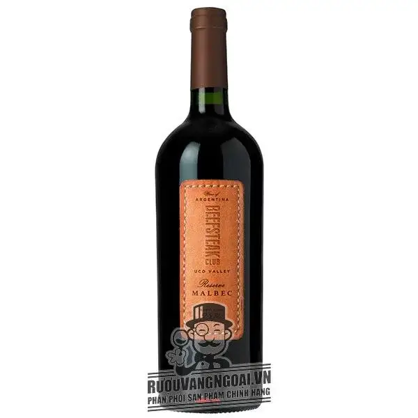 Vang ARGENTINA BEEFSTEAK CLUB UCO VALLEY RESERVE MALBEC