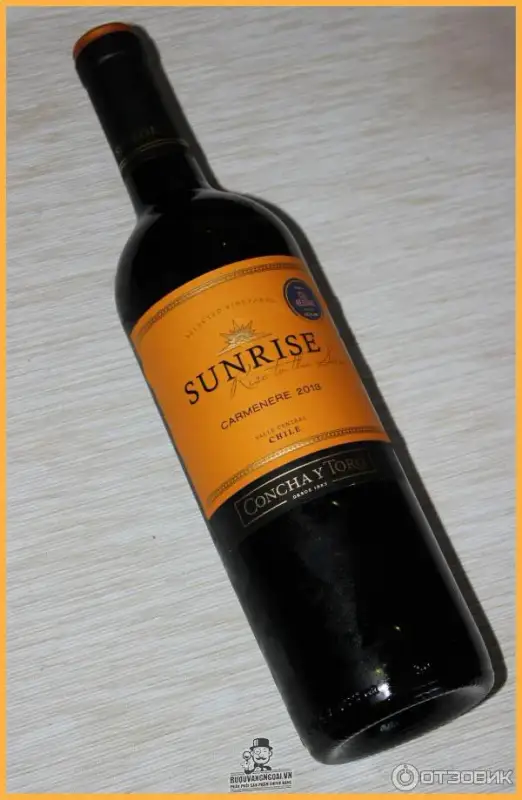 Rượu Concha y Toro Sunrise Carmenere