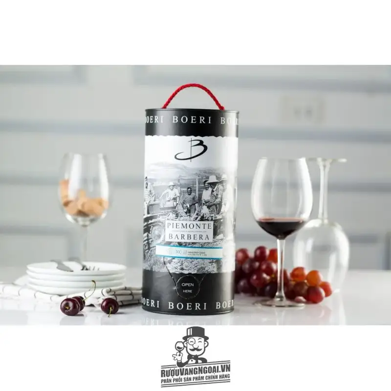 Vang Bịch Ý BOERI PIEMONTE BARBERA 3L
