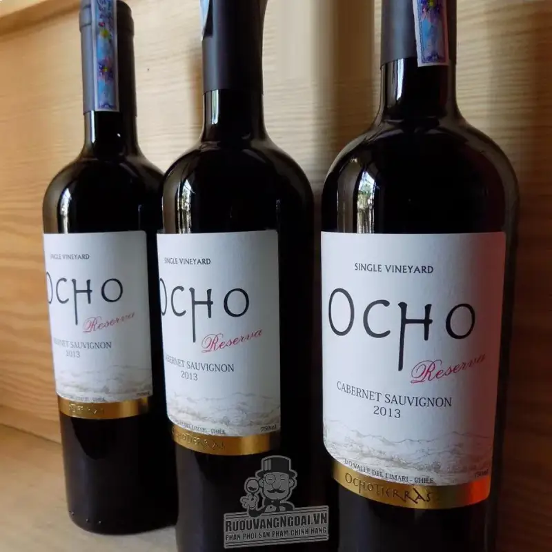 Vang Chile OCHO RESERVA CABERNET SAUVIGNON