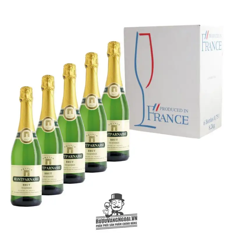 Địa chỉ mua ruou vang no montparnasse vin mousseux brut sparkling giá rẻ nhất