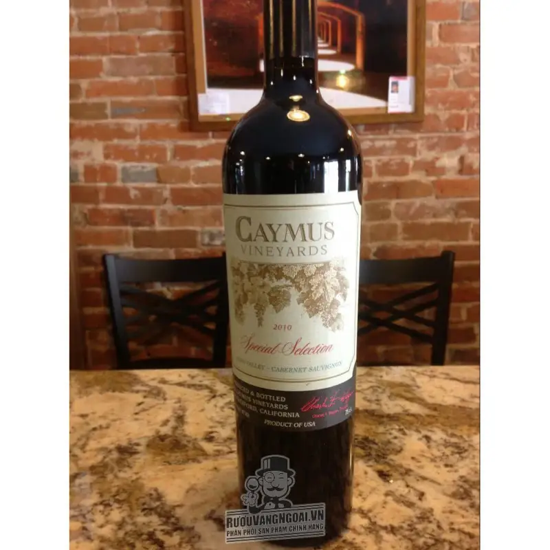 Mua ruou vang caymus special selection cabernet sauvignon giá rẻ tại Hà Nội