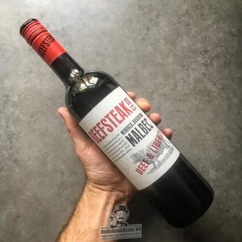 Vang ARGENTINA BEEFSTEAK CLUB MALBEC & LIBERTY