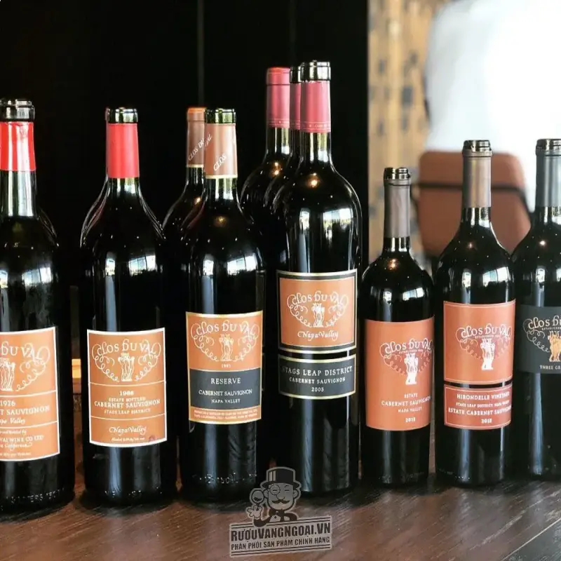 Vang Mỹ Clos du val Cabernet sauvignon Napa Valley