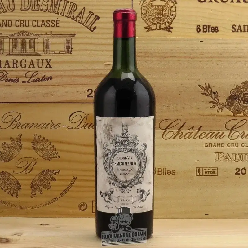 Vang Pháp Chateau Ferriere 3rd Grand Cru Classe 2012 Margaux