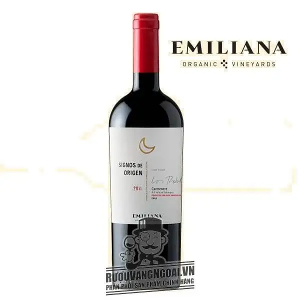 Vang Chile EMILIANA SIGNOS DE ORIGEN Carmenere