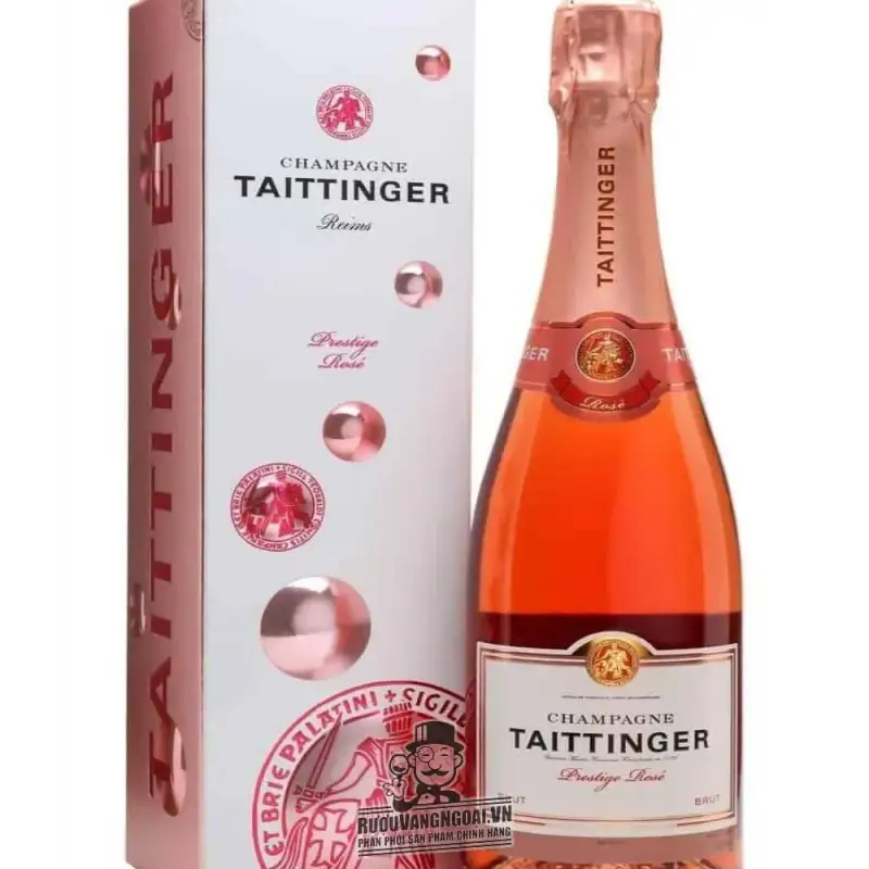 ruou champagne taittinger rose giá bao nhiêu