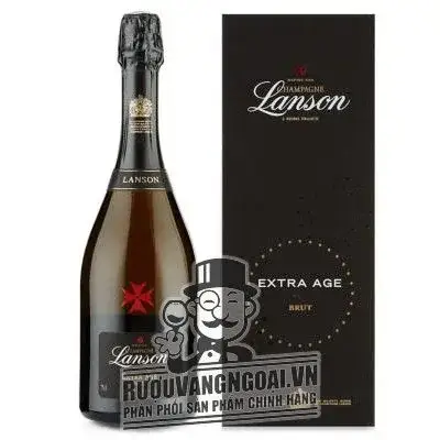 Rượu Sâm banh Lanson Extra Age Brut