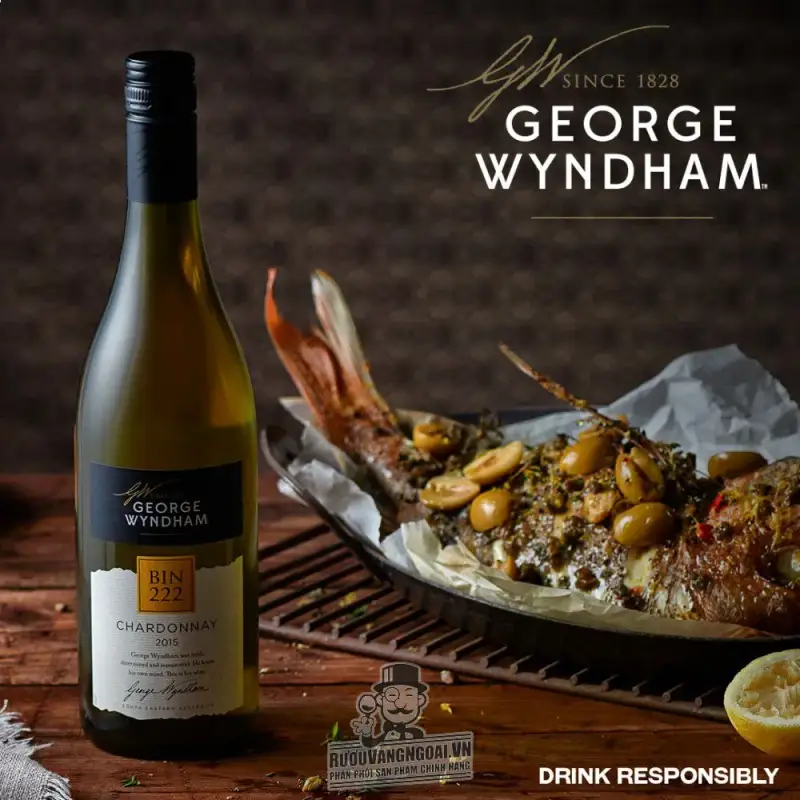 ruou vang bin george wyndham chardonnay chiet khau cao giá bao nhiêu