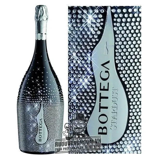 Rượu Sâm Banh Ý Bottega Stardust 750ml, 3L