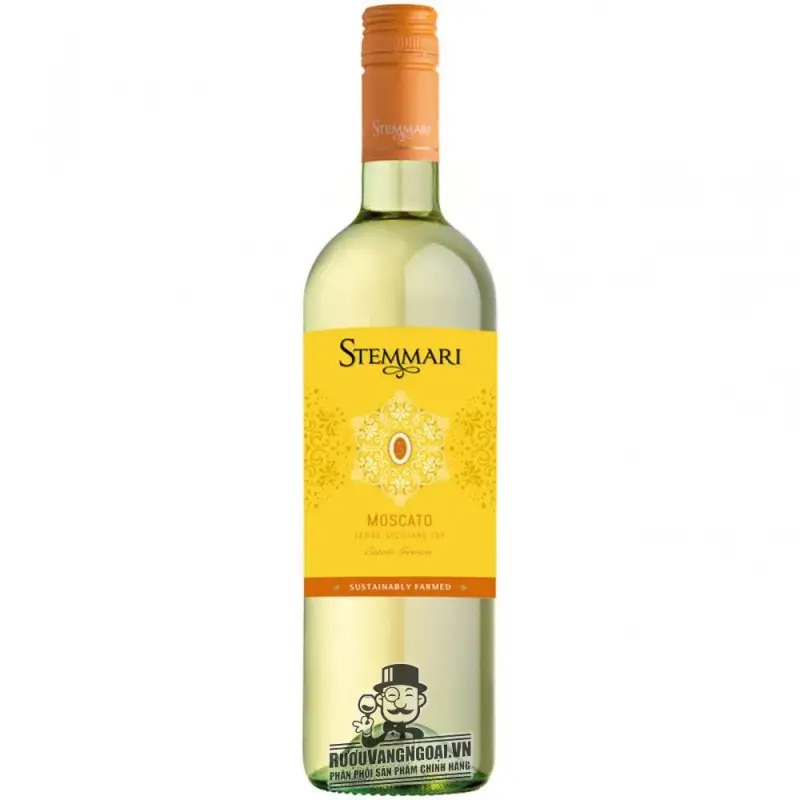 Rượu Vang Ý Stemmari Moscato uống ngon