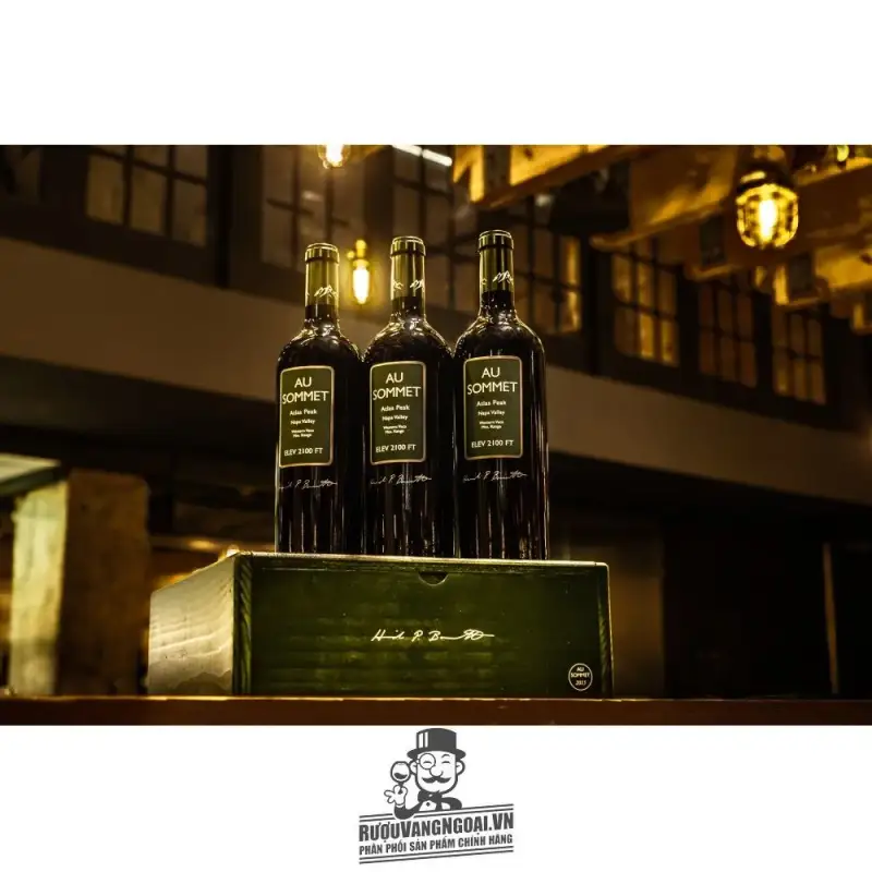 Vang Mỹ AU SOMMET ATLAS PEAK NAPA VALLEY