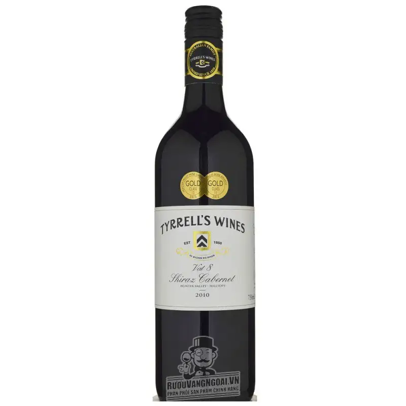 Rượu vang Tyrrells Wines Vat 8 Shiraz Cabernet Hunter Valley uống ngon
