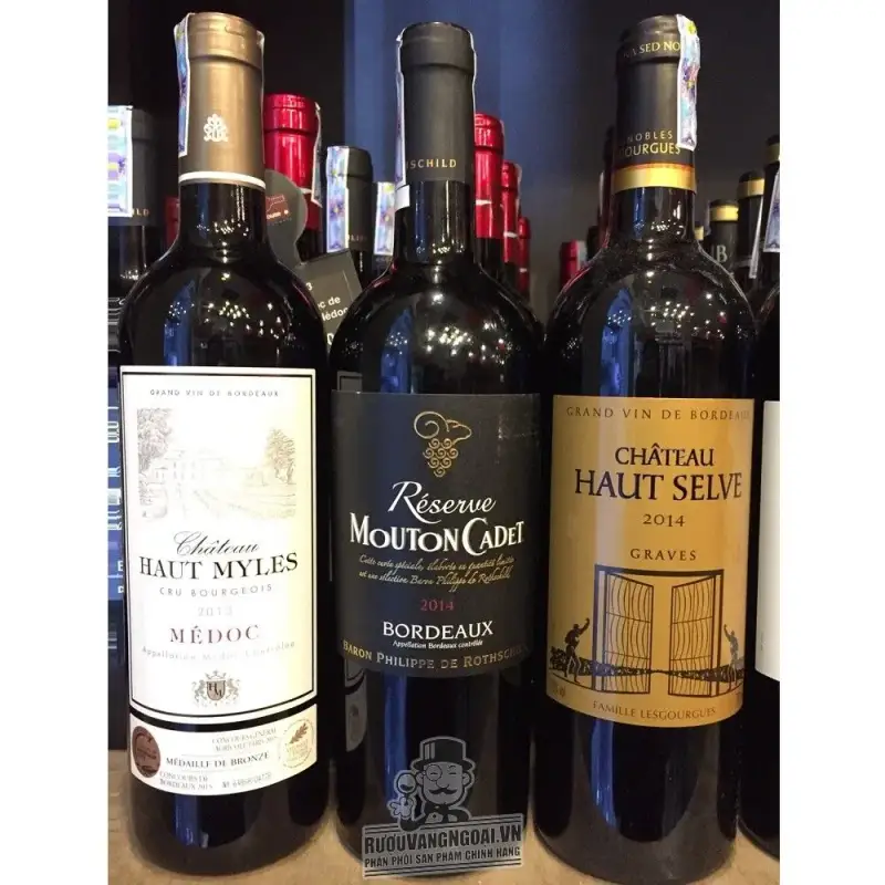 Vang Pháp Reserve Mouton Cadet 2014 Bordeaux