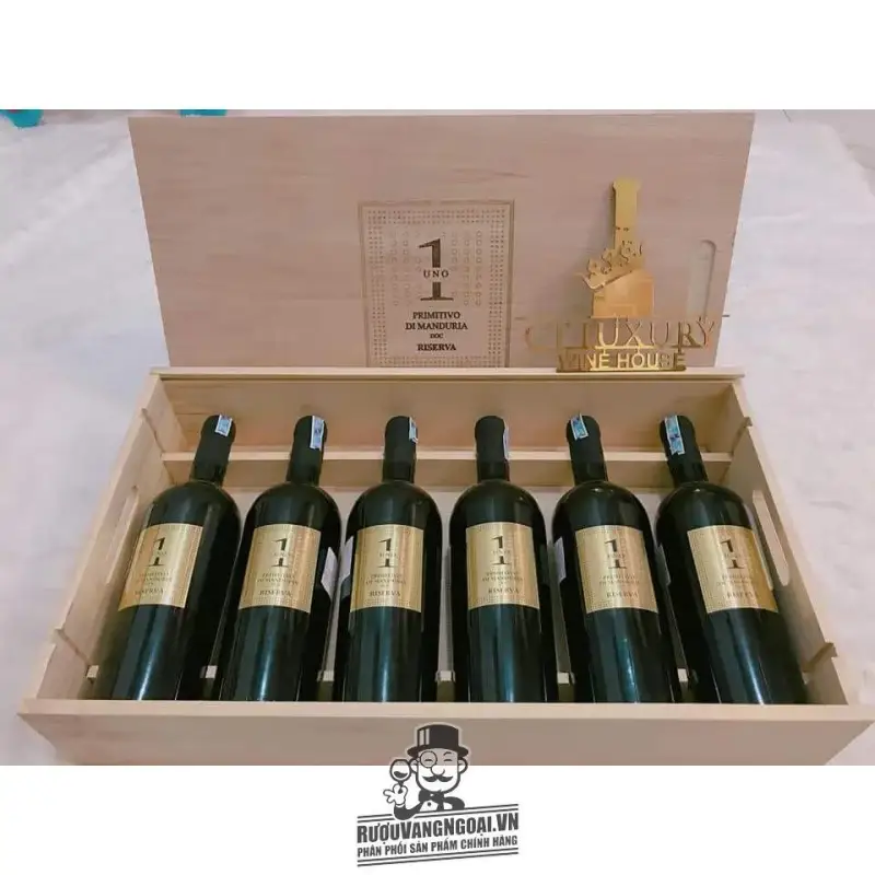 Vang ý UNO 1 PRIMITIVO DI MANDURIA RISERVA