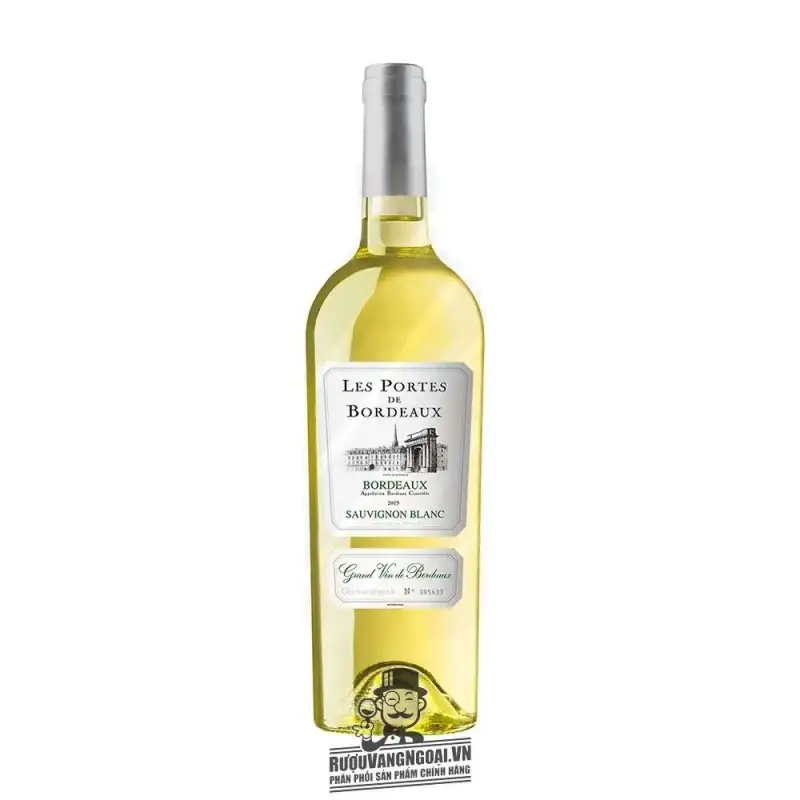 Vang Pháp Les Portes De Bordeaux Sauvignon Blanc