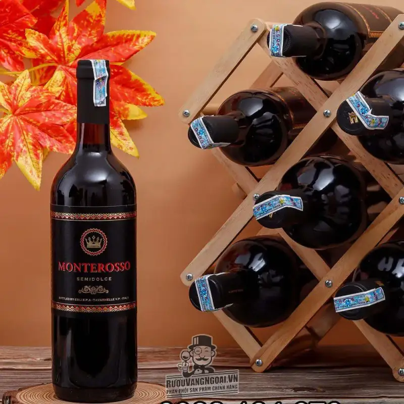 Vang Ngọt Ý Monterosso Semi Dolce uống ngon