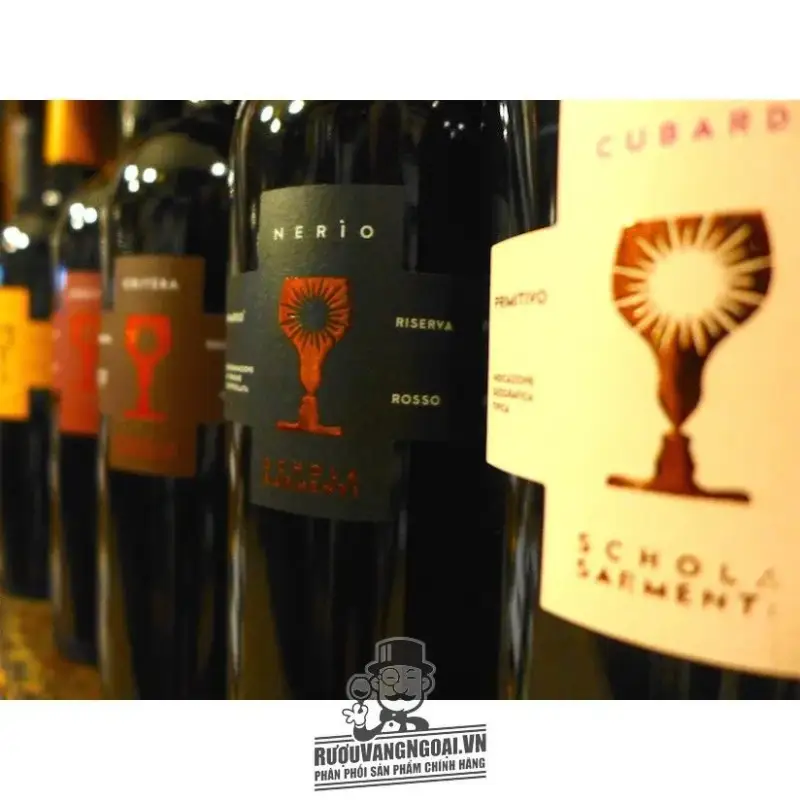 Vang ý Cubardi Primitivo Salento Rosso
