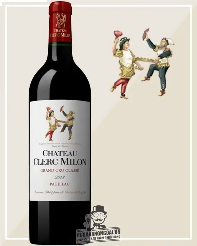 Vang Pháp CHATEAU CLERC MILON