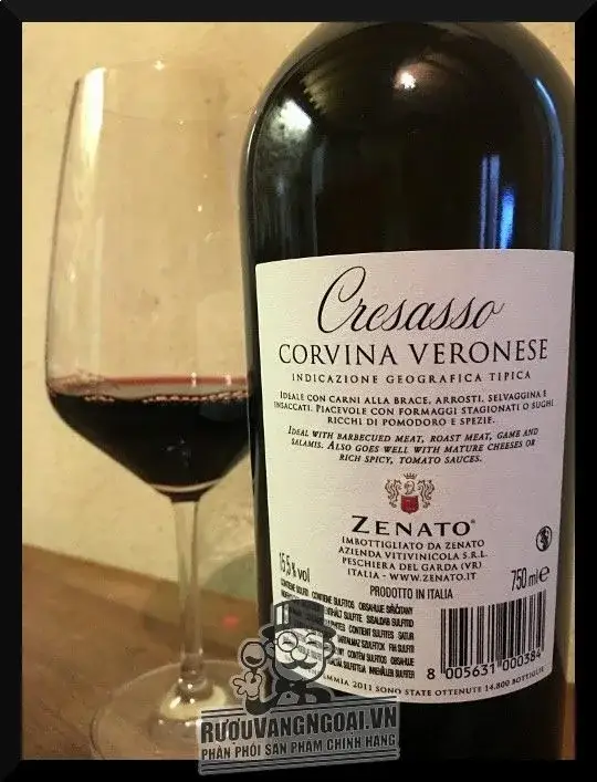 Vang Ý ZENATO Cresasso Corvina Veronese