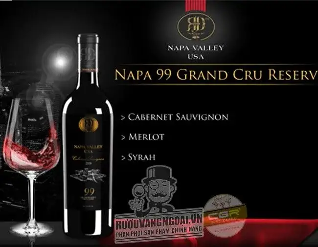Vang Mỹ NAPA VALLEY 99 Cabernet Sauvignon
