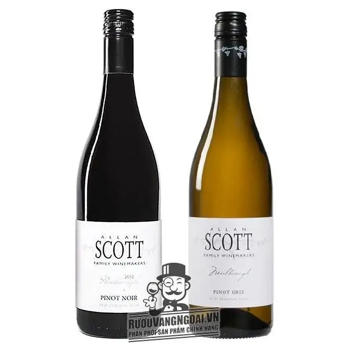 Vang New Zealand Allan Scott (Đỏ - Trắng)