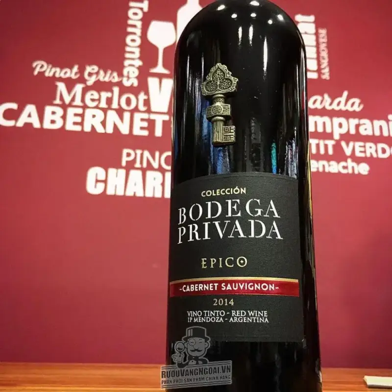 Vang ARGENTINA BODEGA PRIVADA EPICO CABERNET SAUVIGNON (vang CHÌA KHÓA)