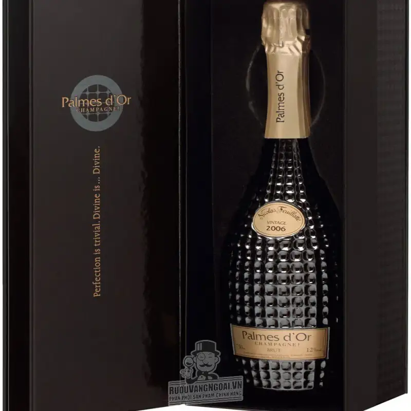 Mua ruou champagne nicolas feuillatte palmes dor giá rẻ tại Hà Nội