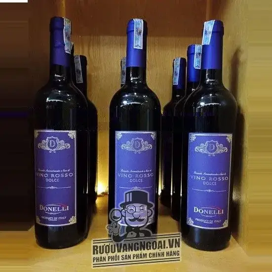 Vang Ngọt Ý DONELLI VINO ROSSO DOLCE