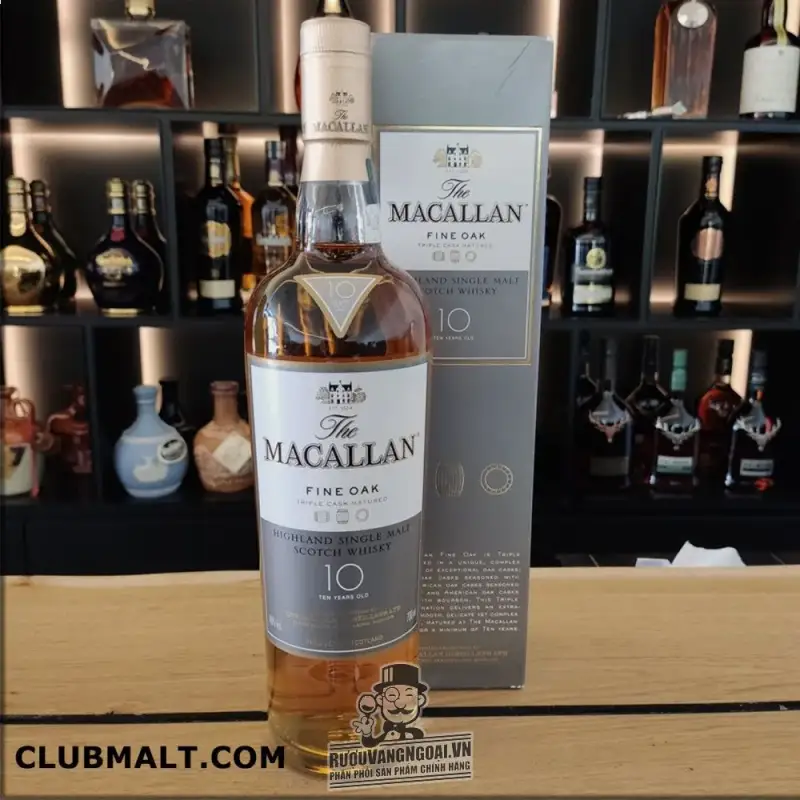 Rượu Macallan 10 Fine Oak uống ngon