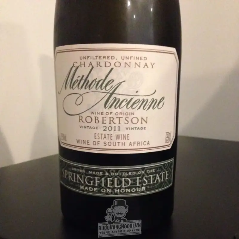 Vang Nam Phi Springfield Estate Methode Ancienne Chardonnay