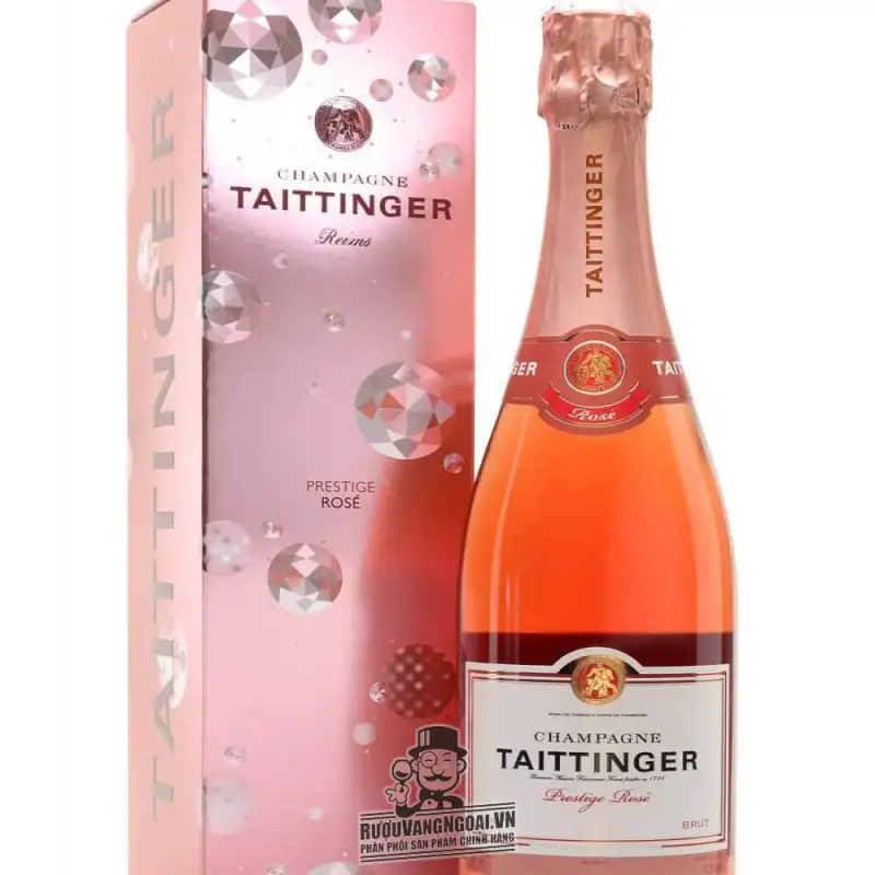 Địa chỉ mua ruou champagne taittinger rose giá rẻ nhất