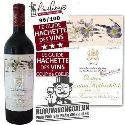 Địa chỉ bán rượu Vang Pháp CHATEAU MOUTON ROTHSCHILD